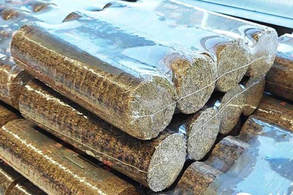 Briquettes de copeaux de bois