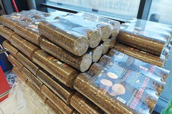 Briquettes de copeaux de bois