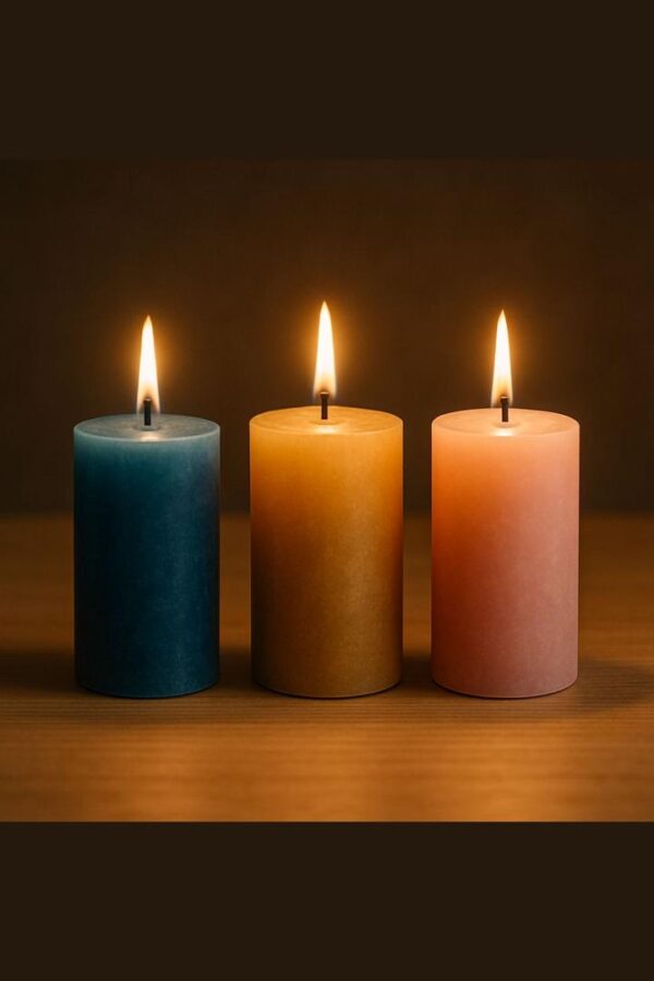 Bougies énergétiques (Feu / Relax / Purification)