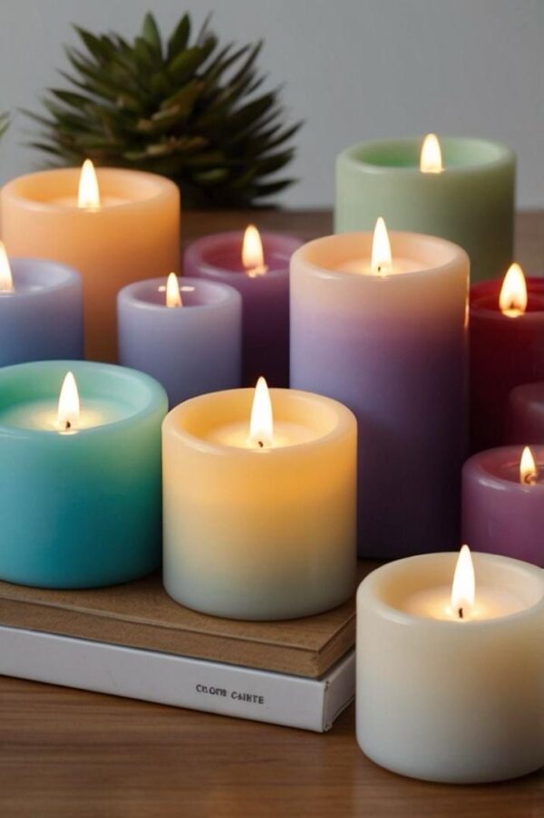 Bougies énergétiques (Feu / Relax / Purification)