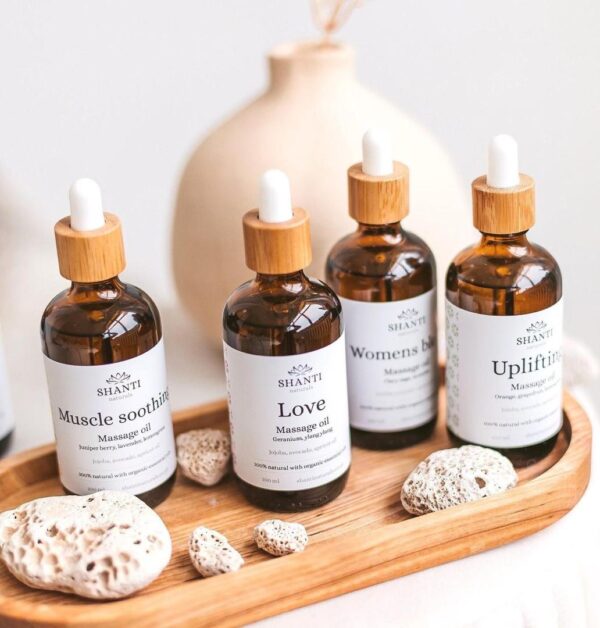 Huile “Énergie du Feu” (massage + détente musculaire)