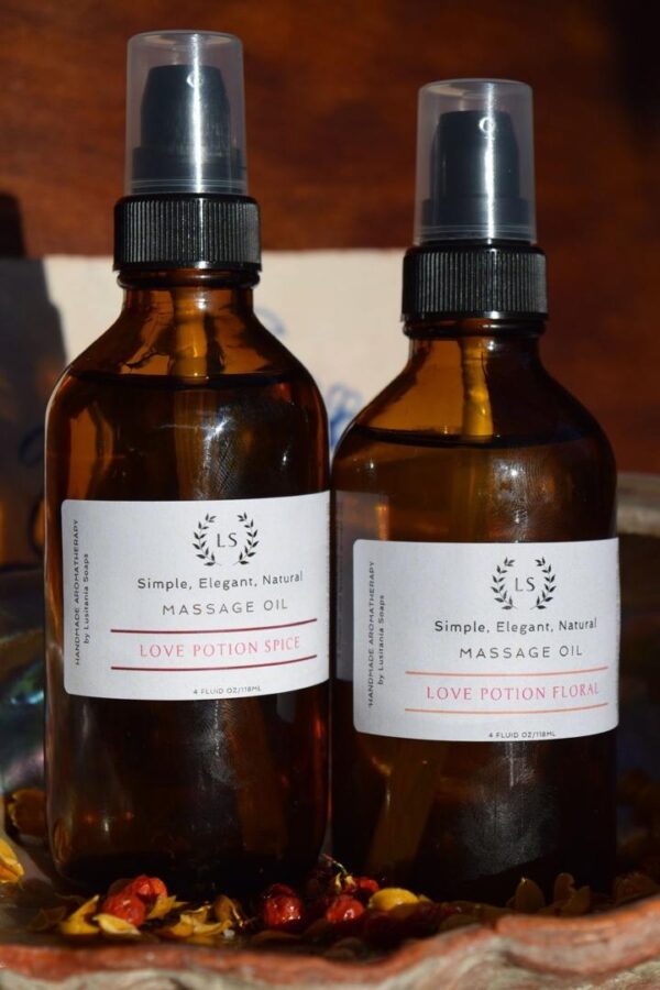 Huile “Énergie du Feu” (massage + détente musculaire)