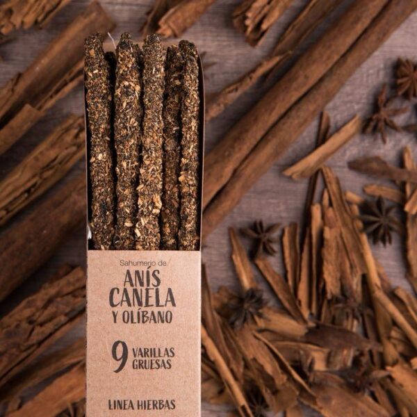 Encens naturels premium (bois sacré, cannelle, ambre)